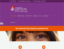 Tablet Screenshot of anna-stiftung.com